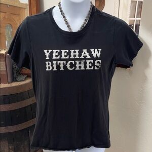 Port and Company Black Graphic Tee